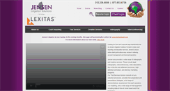 Desktop Screenshot of jensenreporting.com
